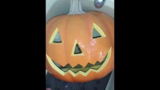 Piss in the pumpkin's mouth