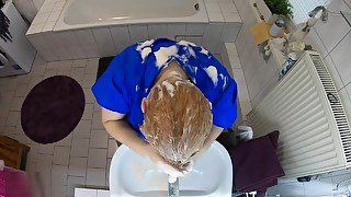 Haare Waschen Und Shampoonieren - 35