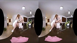 Redhead shemale hardcore and cumshot