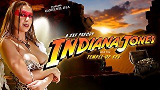 Indiana Jones And The Temple Of Sex (a Xxx Parody) - Cassie Del Isla