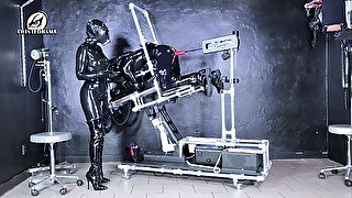 Hands free orgasm on Robofuck