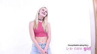 Blonde Fucked By At Casting Audition Teen