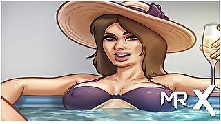 SummertimeSaga - Man Dancing near the Jacuzzi for a Beautiful Girl E3 #74