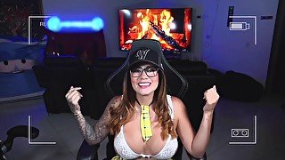 Stream En La Casa De Westcol Termina Muy Mal - Mamada, Sexo Y Mucho Cum - Sara Blonde