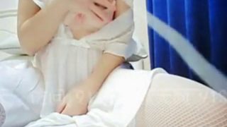 Asian girl masturbates