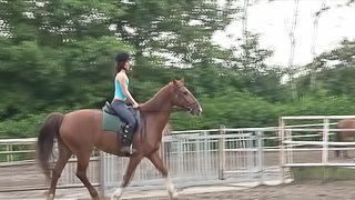 Naked babes riding horses will make you incredibly aroused