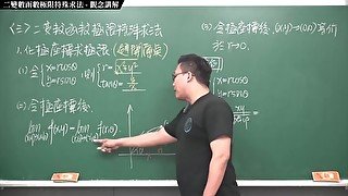 #大學 #教室 #高清 #外流｜張旭微積分2020版(下)｜多變數函數的微積分｜重點三：二變數函數極限特殊求法｜觀念講解｜數學老師張旭