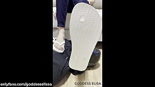 Goddess Elisa - I moisturize your tongue keep cleaning (trailer)