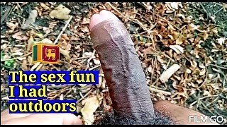 The experience of sex in the jungle,කැලේ ගිහින් බඩුවක් ගැහුවා #srilanka #Asian