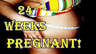 24 Weeks Pregnant Measurements! FULL