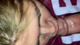 cum in mouth blowjob swallow