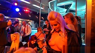 Glam group babes ride