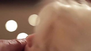 Elegant Blowjob Blonde Deep Cumshot