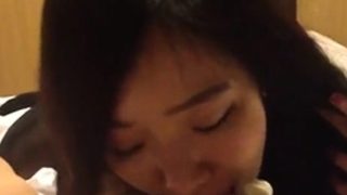 korean college girl sucking cock