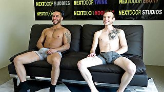 Scott Finn & Xavier Cole in Casting Hardcore: Scott Finn & Xavier Cole - NextdoorWorld