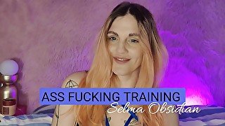 Ass fucking instructions.anal slut training