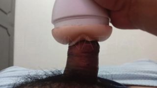 Masturbating Using Unbranded FleshLight 