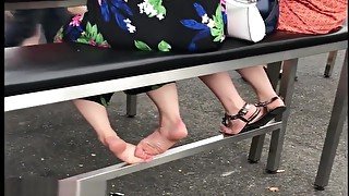 soft feet & soles (it's the lady with the black shirt at the end)