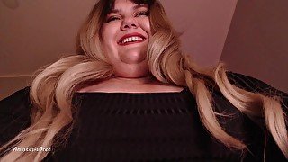 Webmodel hot blonde bbw