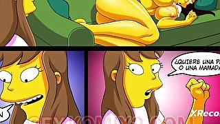 Homero folla con  varias maduras calientes xxx