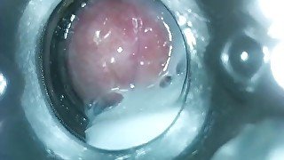 Internal Fleshlight cam squeezing every last drop of cum out