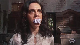 Brazilian Actress Malu Galli Stuff Gagged