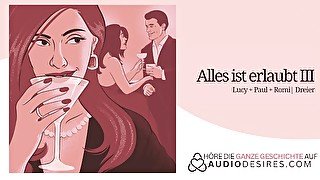 Ich kann nicht aufhören, mich anzufassen, während du sie fickst  Erotic Audio [threesome]