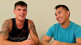 Lucas loves getting fucked by Justin and taki