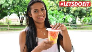 LETSDOEIT - Picked Up At The Market Latina Teen Swallows a Huge Load