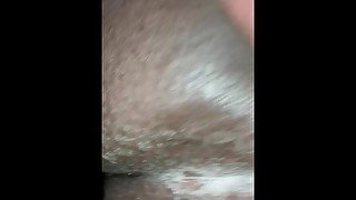 POV doggystyle watch the cum drip