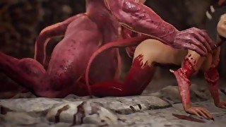 demon doom fucking demonia full of cum HD 4K