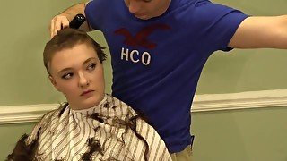 Christen Shaves Her Head And Eyebrows