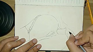 Painal drawing - Sex art # 01