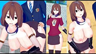 【エロゲーコイカツ！】Naruto(ナルト疾風伝) マツリ3DCG巨乳アニメ動画[Hentai Game Koikatsu! Matsuri(Anime 3DCG Video)]