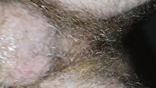 Throbbing HAIRY Ass