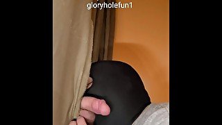 Straight married man hadn't been sucked in months so he bust in 2 mins OnlyFans gloryholefun1