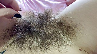 New hairy pussy compilation big clit closeup