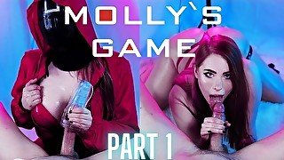 Squid game. Try not to cum. 4K - MollyRedWolf