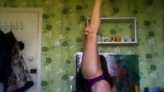 Flexible Russian girl