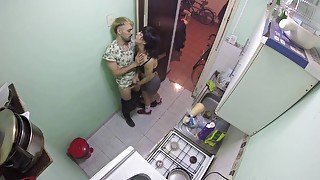 Couple Fuck In The Kitchen While Cooking - Teaser Video