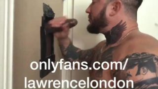 Lawrence London black dick gloryhole suck