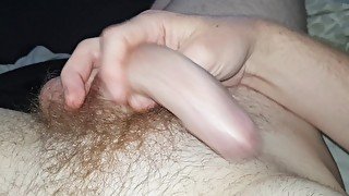 Cute boy eats his cum and swallows