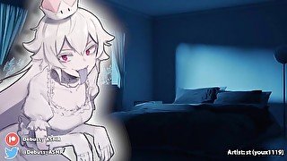 [ASMR] Spooky Ghost Femboy Haunts You While You Try to Rest! 👻