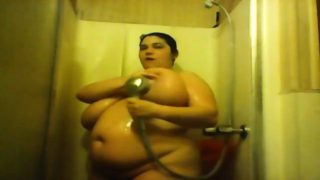 bbw solo shower webcam