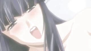 Anime licking a penis with condom