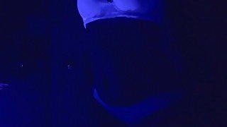 Black Light Strip Tease