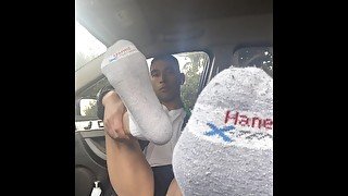 Car play + feet chillin  pov