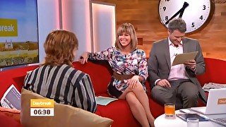 Sexy legs Kate Garraway