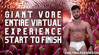 Giant vore - entire virtual experience from start to finish