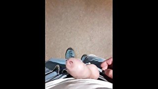 Risky masturbation in public